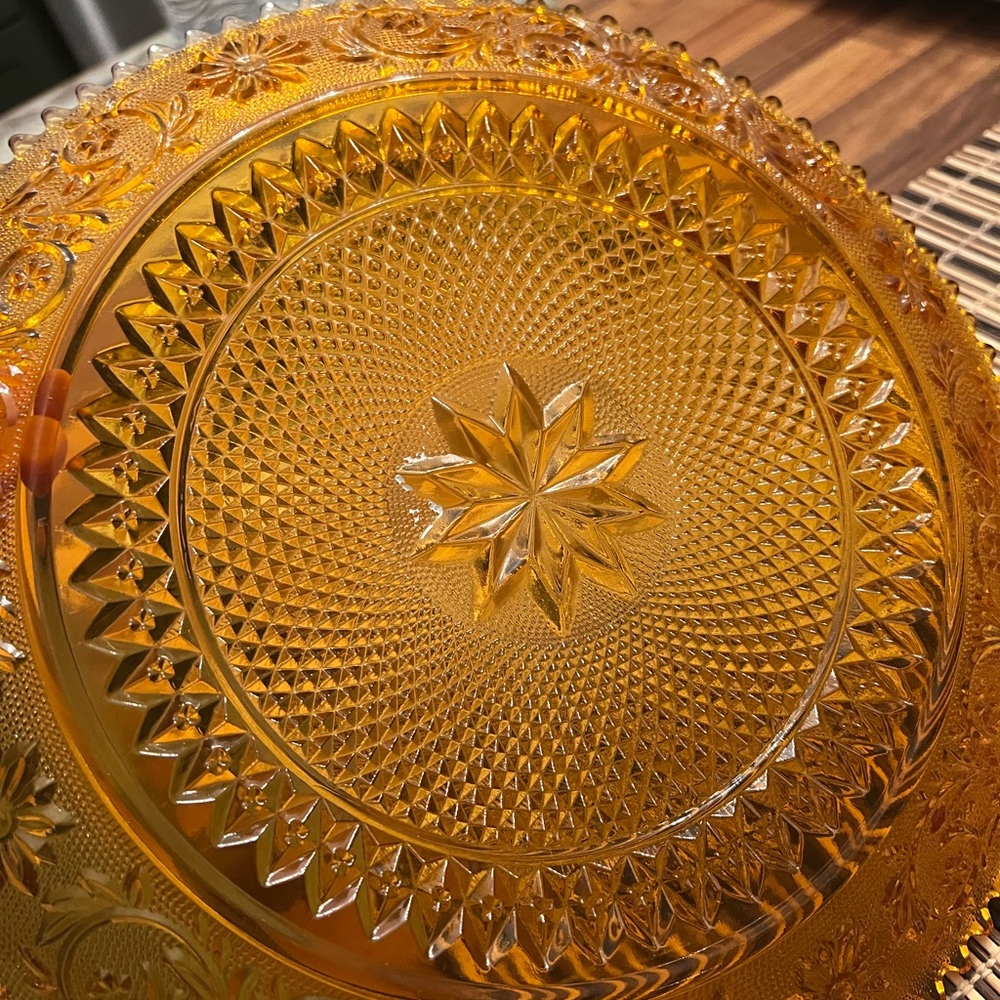 Two large Tiara serving plates - Picture 4 of 4